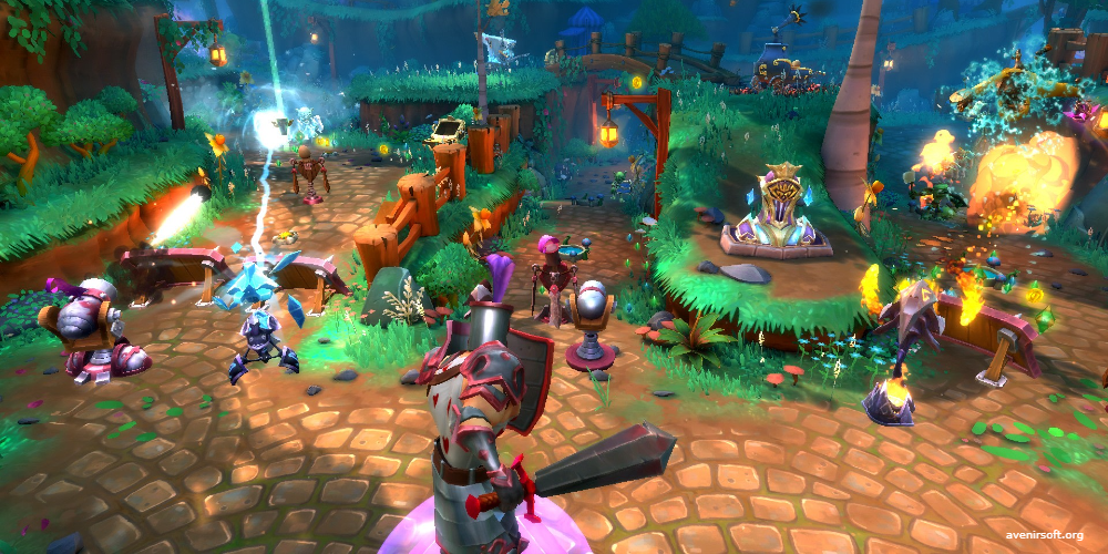 Dungeon Defenders game offers a unique cooperative experience